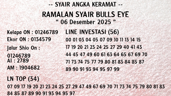 Prediksi Bulls Eye