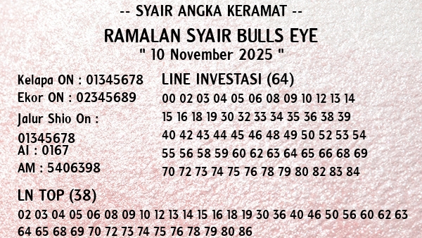 Prediksi Bulls Eye