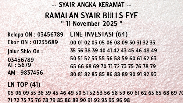 Prediksi Bulls Eye
