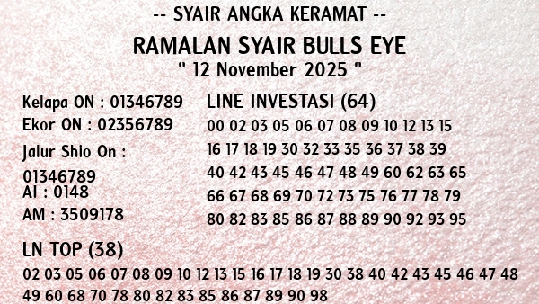 Prediksi Bulls Eye