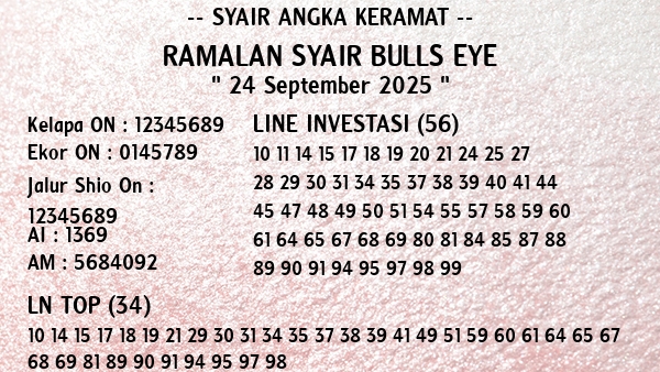 Prediksi Bulls Eye