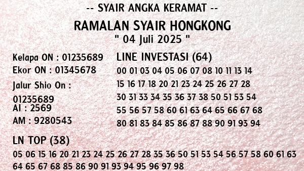 Prediksi Hongkong