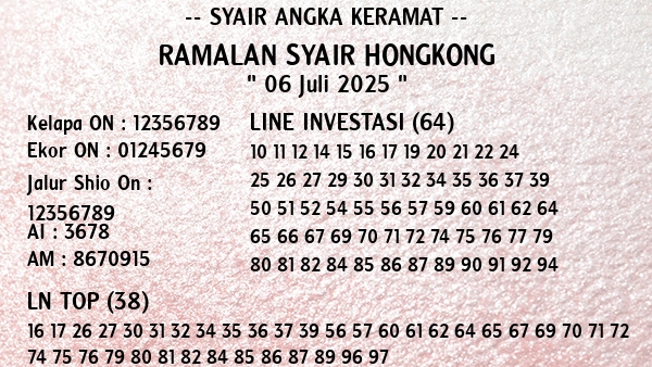 Prediksi Hongkong