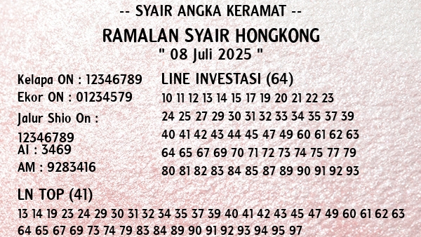 Prediksi Hongkong