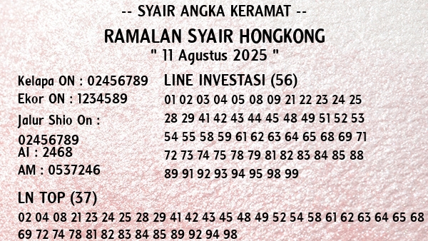 Prediksi Hongkong