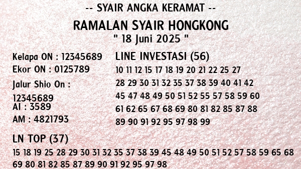 Prediksi Hongkong