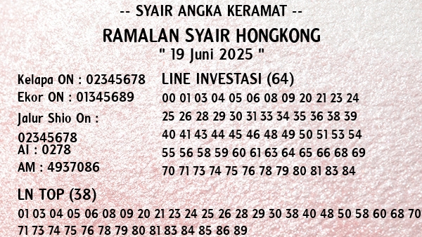 Prediksi Hongkong