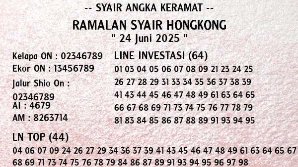 Prediksi Hongkong