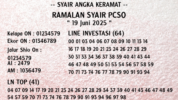Prediksi Pcso