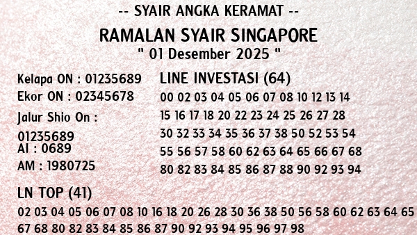 Prediksi Singapore