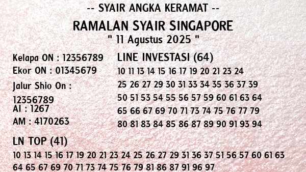 Prediksi Singapore