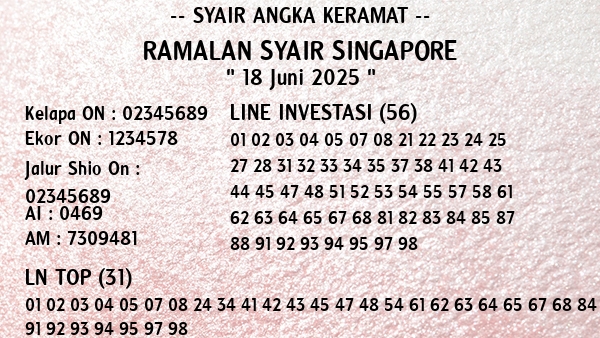 Prediksi Singapore