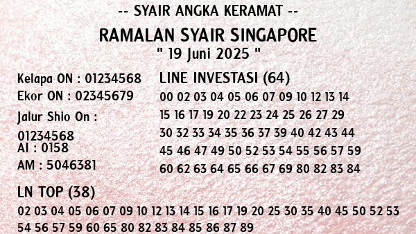 Prediksi Singapore