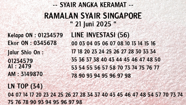 Prediksi Singapore