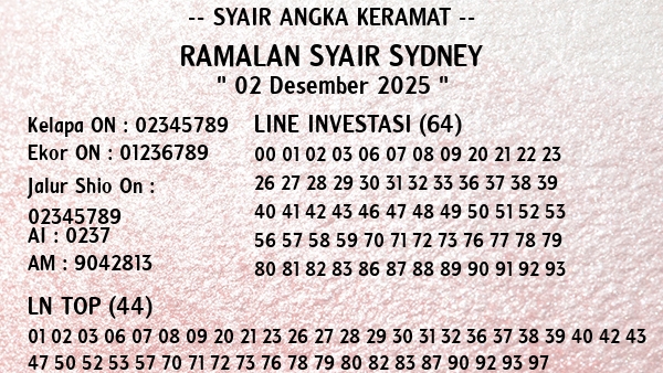 Prediksi Sydney
