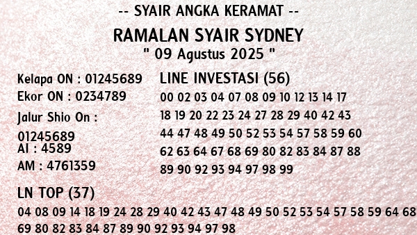 Prediksi Sydney