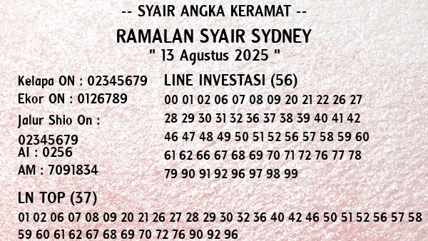 Prediksi Sydney