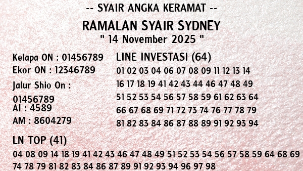 Prediksi Sydney